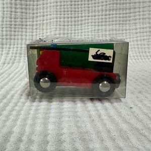 BRIO 33618 Fire Engine Ladder Truck Genuine Sweden Wood Toy VTG 1994